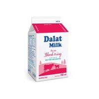 Pasteurized Fresh Milk With Strawberry Dalat Milk 180Ml