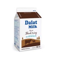 Pasteurized Fresh Milk With Chocolate Dalat Milk 180Ml