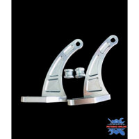 Pát bát giữ má đùm CNC sử dụng xuống thắng đùm cho gắp sau đĩa, gắp nhôm CNC xe EXCITER 2010, 2011, 150CC ms:5684