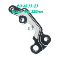 PÁT CNC 💎 Pát Trước AB 2013-2022 gắn Heo Dầu Nissin Thái 2piston đi đĩa size 220mm, Mẫu 2LINE RẤT ĐẸP