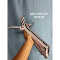 Pat Gác chân gắn xe Wave nhỏ mẫu dài kèm gác chân xếp