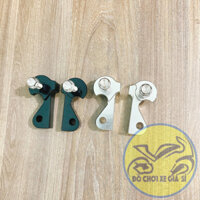 Pat Hạ Phuộc Sau Racing Nhôm CNC Gắn Wave, Future, Sirius Nhôm CNC nguyên khối Màu đen và trắng