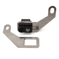 Pát Inox Gắn Công Tắc Vuông Xe Ghi Đông Trần Sonic, Satria, Raider... Giá 1 cái