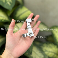 Pát kẹp / giữ dây dầu nhôm CNC lắp được dây dầu zin và kiểu