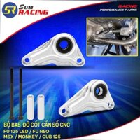 Pat nhôm đỡ cần số các dòng xe Honda Wave Dream Future MSX đời máy 110 , 125cc sang số nhẹ hơn