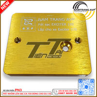 Pát Nhôm Lên Sạc Exciter 150 Dùng Cho Exciter 135 PN3