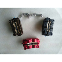 PÁT TRƯỚC RAIDER/SATRIA - SIZE ĐĨA 260/267MM - HEO DẦU BREMBO TRỤ - 4 PISTON ĐỐI XỨNG.