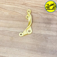 Pát trước Sirius dĩa 220mm xài heo 2 Piston đối xứng màu vàng 18k