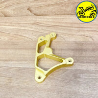 Pát trước Vario/Click/Vision đĩa 260/267mm xài heo 2 Piston đối xứng màu vàng 18k