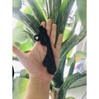 Pát trước wave 110/RSX/RS gắn heo zin sài đĩa zin anod đen nhánh