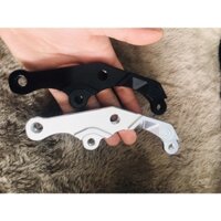 Pát trước Yaz đĩa 260/267mm xài heo 2 Piston đối xứng 2 màu [đen-trắng]