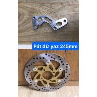 PÁT VÀ ĐĨA YAZ KOZI 245MM 260MM GẮN THEO XE HEO PHUỘC ZIN WAVE 110,RSX 110,BLADE,FUTURE 125 MẬP VÀ WAVE S RS FUTURE NEO