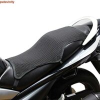 Patavinity Đệm Ghế Xe Máy Chống Nắng Bền Yên Xe Máy Bảo Vệ Ghế Mùa Hè Thoáng Khí Cách Nhiệt Bao Da