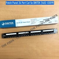 Patch Panel 24 Port Cat 5e DINTEK (1402-03019)