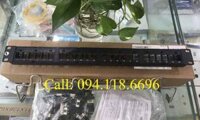 Patch panel 24 port Cat5e COMMSCOPE P/N: 1479154-2, patch panel Cat6A chống nhiễu