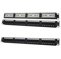 Patch panel 24 port, CAT.5e