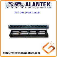 Patch panel 24-port CAT6 UTP Alantek 302-201601-24AB