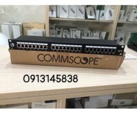 Patch panel 24 port CAT6 COMMSCOPE