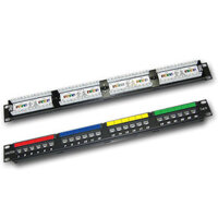 Patch panel 24 port Dintek, CAT.6 1402-04011