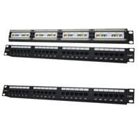 Patch panel 48 port, CAT6 Dintek 1402-04012