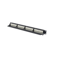 Patch panel Cat6 48 port AMP/Commscope (CPP-UDDM-SL-1U-48 & 1375015-2)