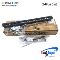 Patch panel COMMSCOPE 24 port Cat5e PN: 1479154-2