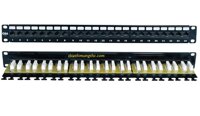 Patch Panel Dintek Cat6A UTP 1U 24P  (P/N: 1406-00010)