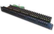 Patch panel for Telephone 50 port Dintek 19 inch (1402-01003)