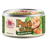 Pate Cá Hồi Xốt Phô Mai Kem Hạ Long Hộp 150G