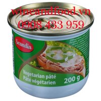 Pate chay Canada vị rau củ Scandia 200g