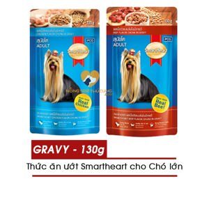 Pate cho chó trưởng thành Smartheart 130gr