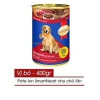 Pate Chó Lớn SmartHeart Lon 400g - Nhiều Vị