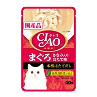 Pate cho mèo Ciao IC-201 vị thịt gà và cá ngừ (40 gram/ gói)