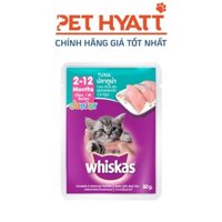 Pate Cho Mèo Con Vị Cá Ngừ WHISKAS Junior Tuna
