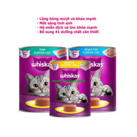 Pate cho mèo lớn Whiskas lon 400g