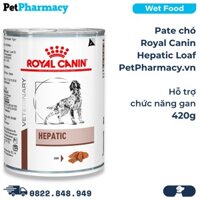Pate chó Royal Canin Hepatic Canin 420g - Hỗ trợ gan PetPharmacy