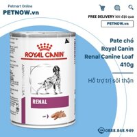 Pate chó Royal Canin Renal Canine Loaf 410g - Hỗ trợ trị sỏi thận Petnow