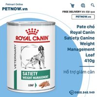 Pate chó Royal Canin Satiety Canine Weight Management Loaf 410g - Hỗ trợ giảm cân Petnow