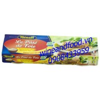 Pate foie Henaff lốc 3 234g