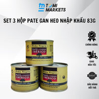 Pate Gan Heo Ăn Liền Nhập Khẩu Tây Ban Nha NeGra Iberico 3*83G
