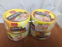 PATÊ GAN HEO HỘP 170g [lon in] THƯƠNG HIỆU VISAN (dete 2024 )