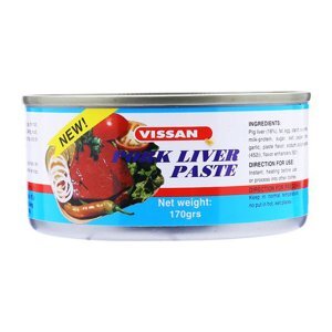 Pate gan heo Vissan 170g