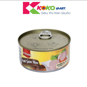 Pate gan heo Vissan hộp 170g