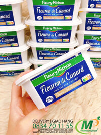 Pate Gan Ngỗng Fleuron De Canard Pháp 220g