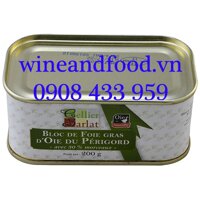 Pate gan ngỗng Pháp Cellier Sarlat D'oie du Perigord 30% Morceaux 200g