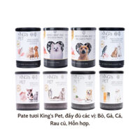 Pate lon cao cấp King’s Pet 380g thức ăn cho chó mèo