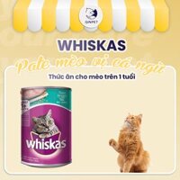 Pate lon Whiskas 400g Vị cá ngừ