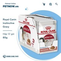 Pate mèo Royal Canin Instinctive Gravy 85g - Hộp 12 gói