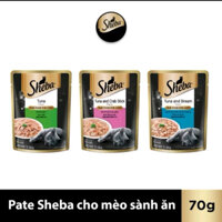 Pate mèo Sheba 70g Combo 12 Gói