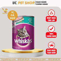 Pate mèo Whiskas 400g cá ngừ dạng lon cho mèo lớn